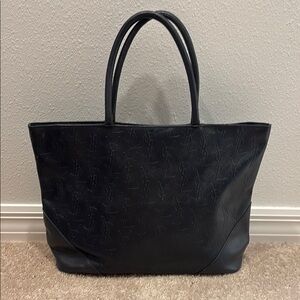 YSL Leather Tote Bag